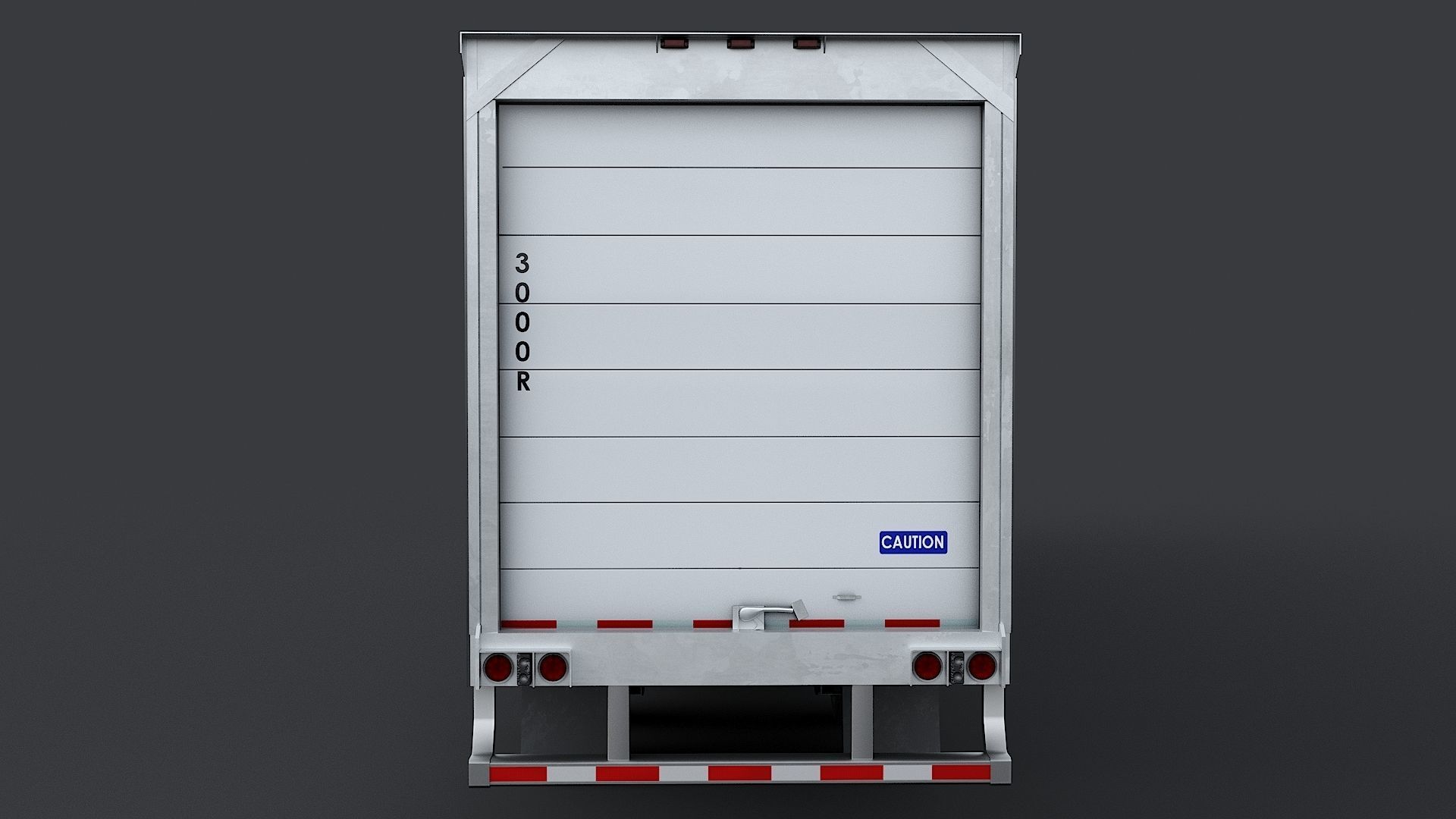 3D model Semi trailer refrigerator VR / AR / lowpoly CGTrader