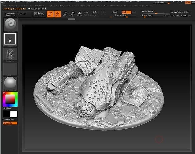 EPIC - ARMAGEDDON titans graveyard set 1 3D model 3D printable | CGTrader