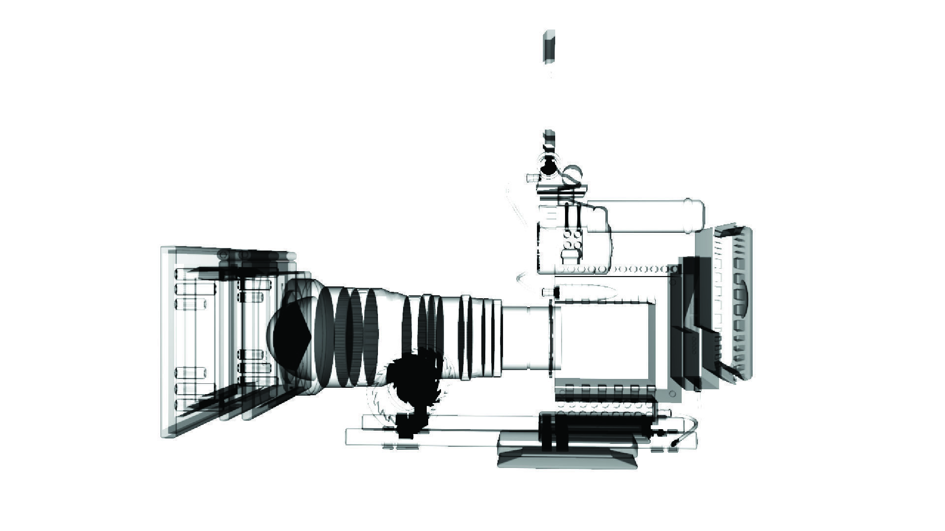 3D model RED DRAGON X10 Camera VR / AR / lowpoly CGTrader