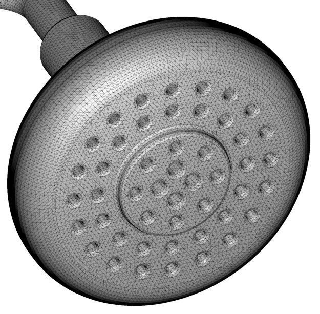 Stylish ShowerHead 3D model 3D printable | CGTrader