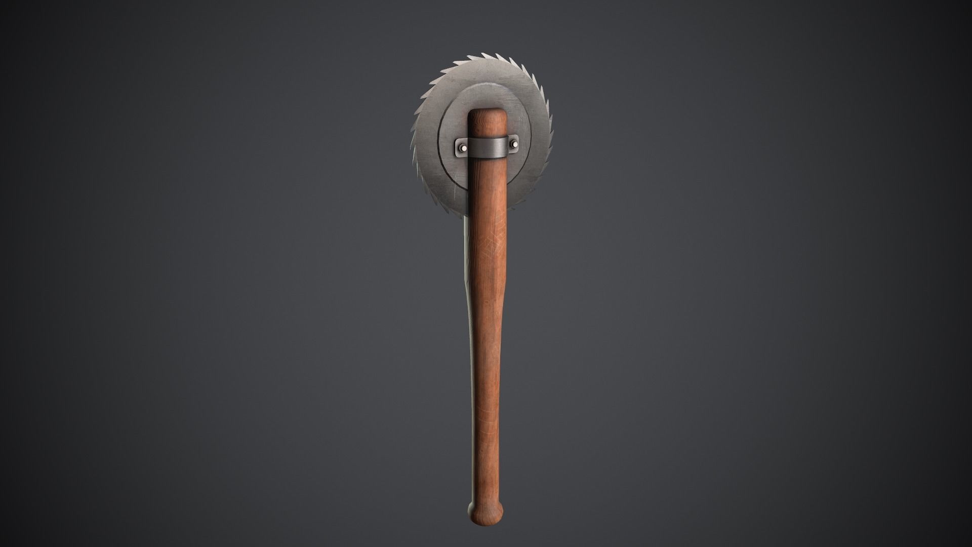 3D model Sawblade Baseball Bat VR / AR / lowpoly CGTrader