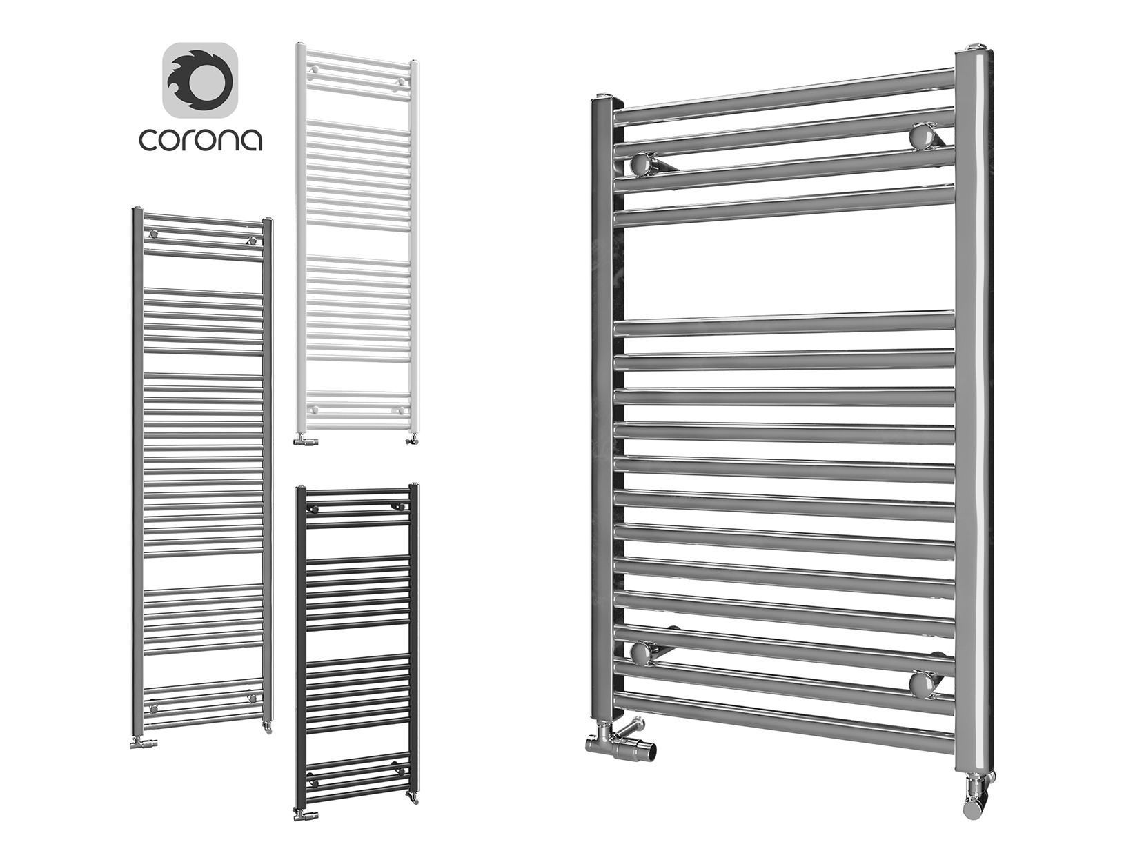 3D model Zehnder Aura Towel Rail VR / AR / lowpoly CGTrader