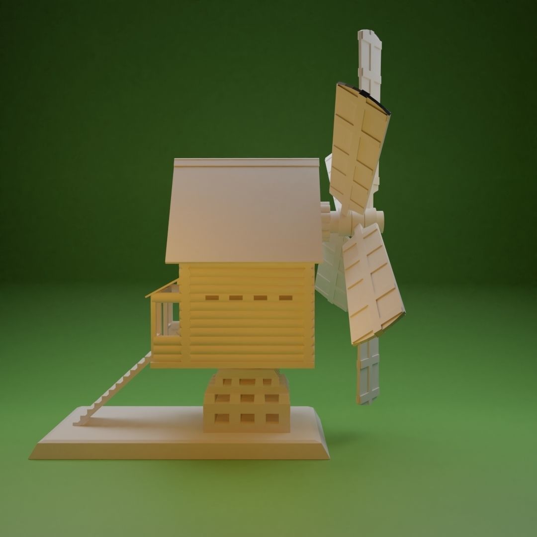 Mill of the Yalutorovsky district 3D model 3D printable CGTrader