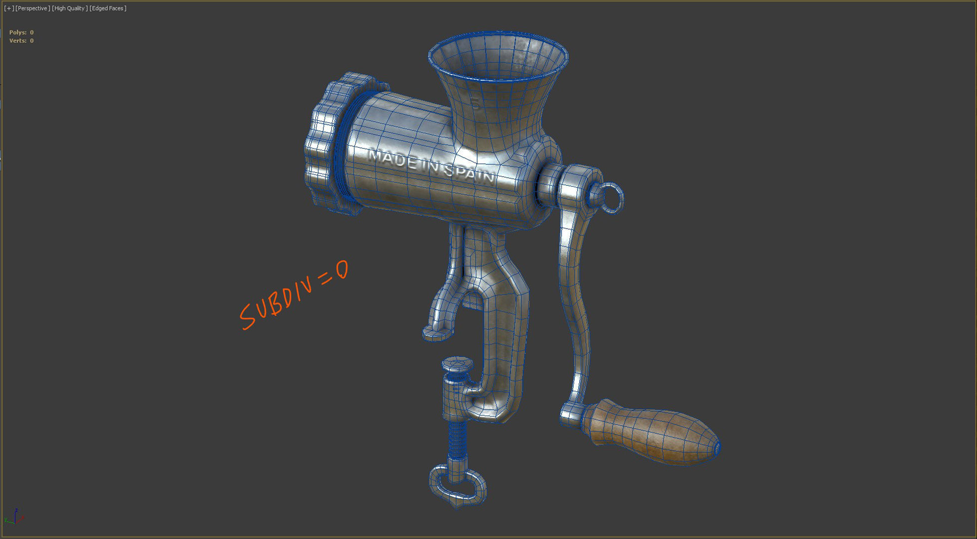 Meat Grinder 3D model CGTrader