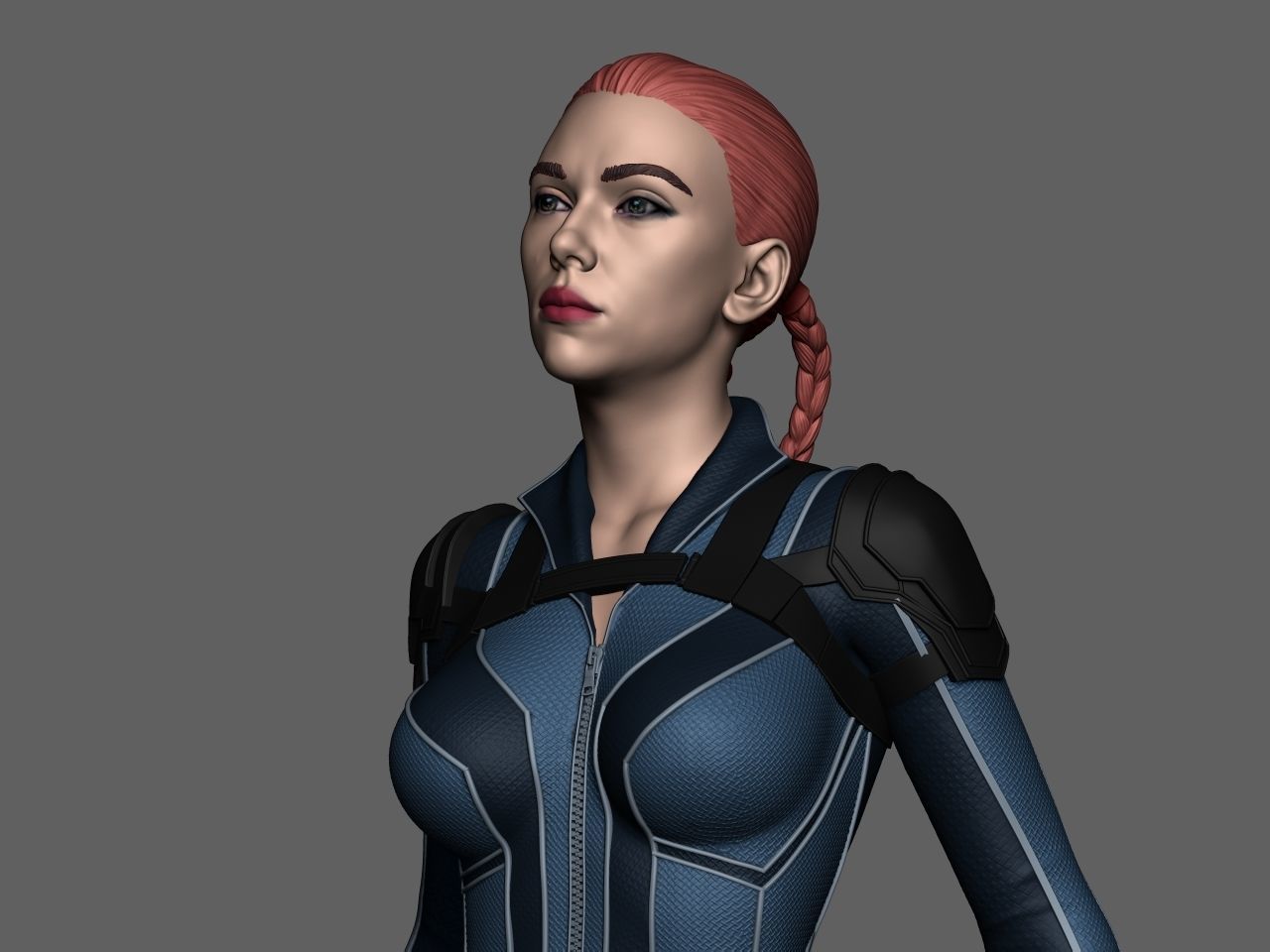 Black Widow 3D model 3D printable | CGTrader