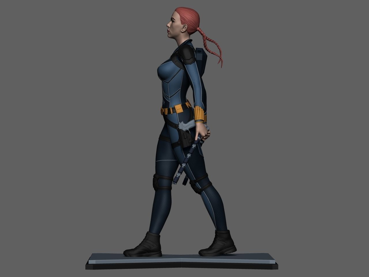Black Widow 3D model 3D printable | CGTrader