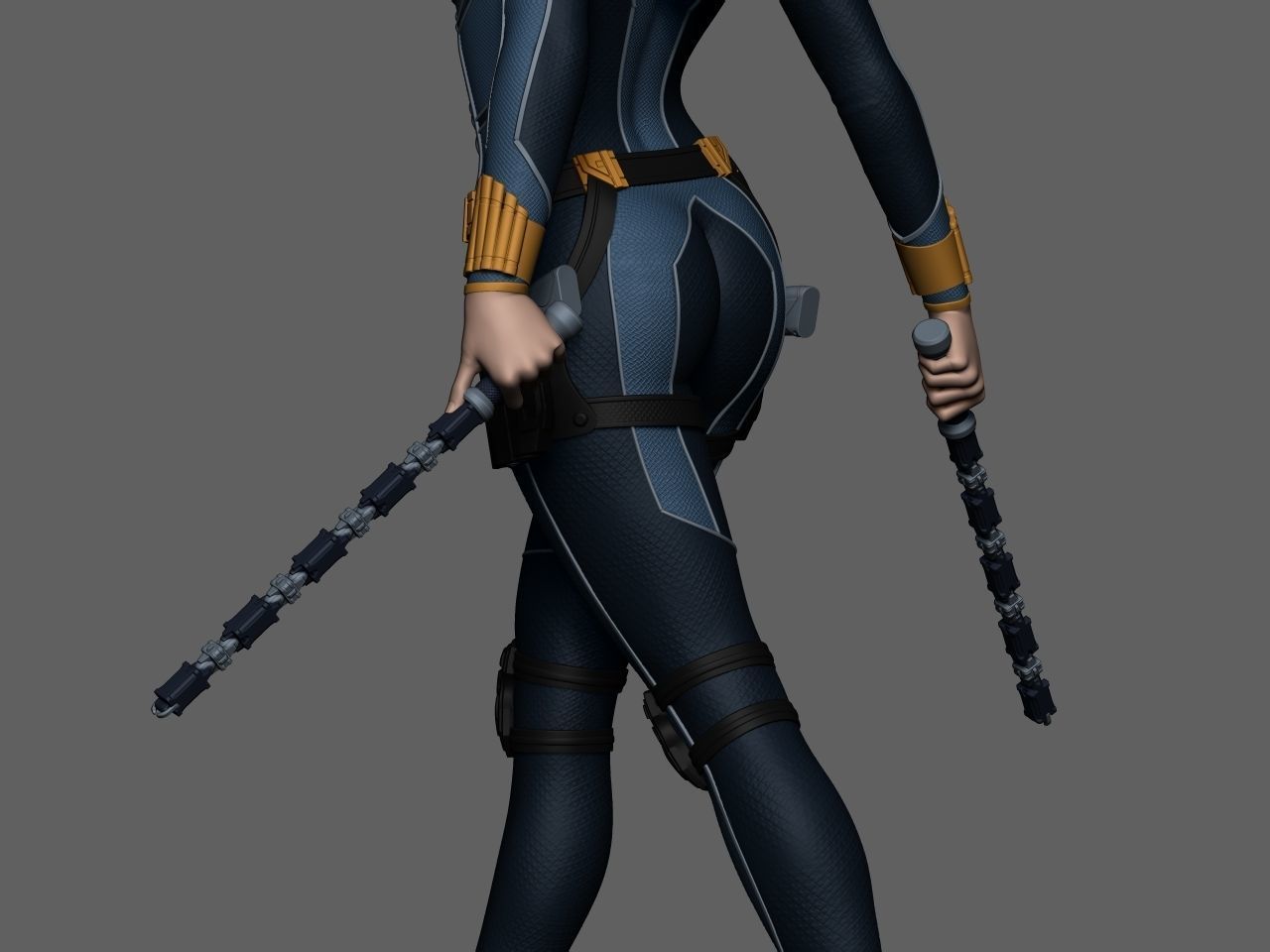 Black Widow 3D model 3D printable | CGTrader
