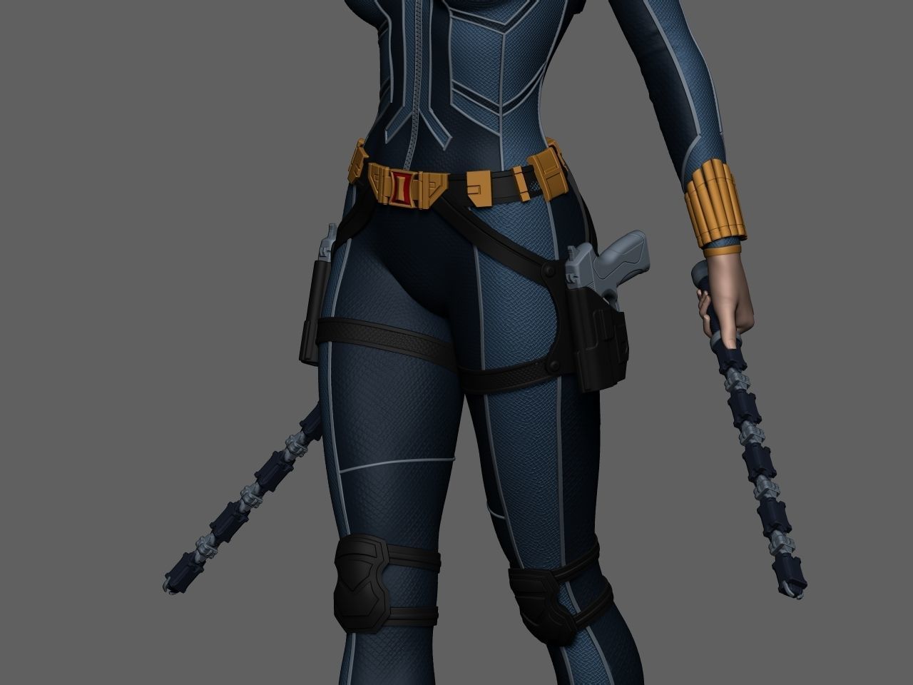 Black Widow 3D model 3D printable | CGTrader