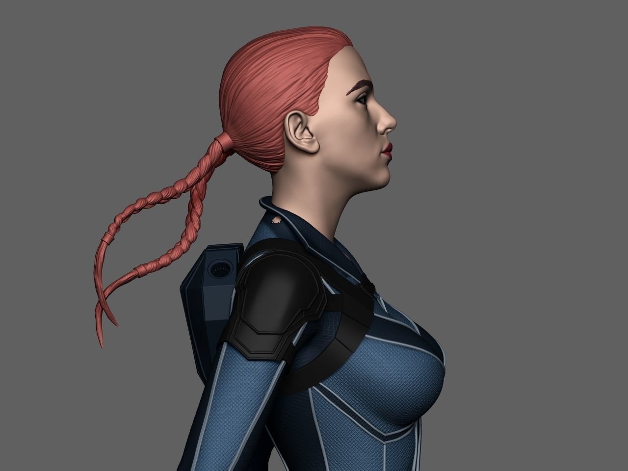 Black Widow 3D model 3D printable | CGTrader