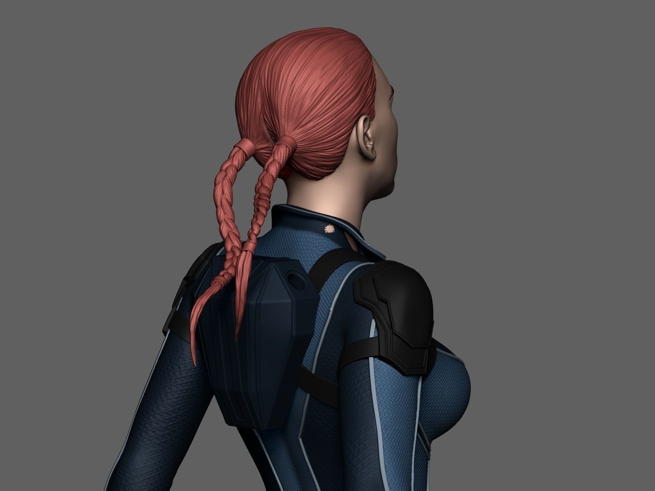 Black Widow 3D model 3D printable | CGTrader