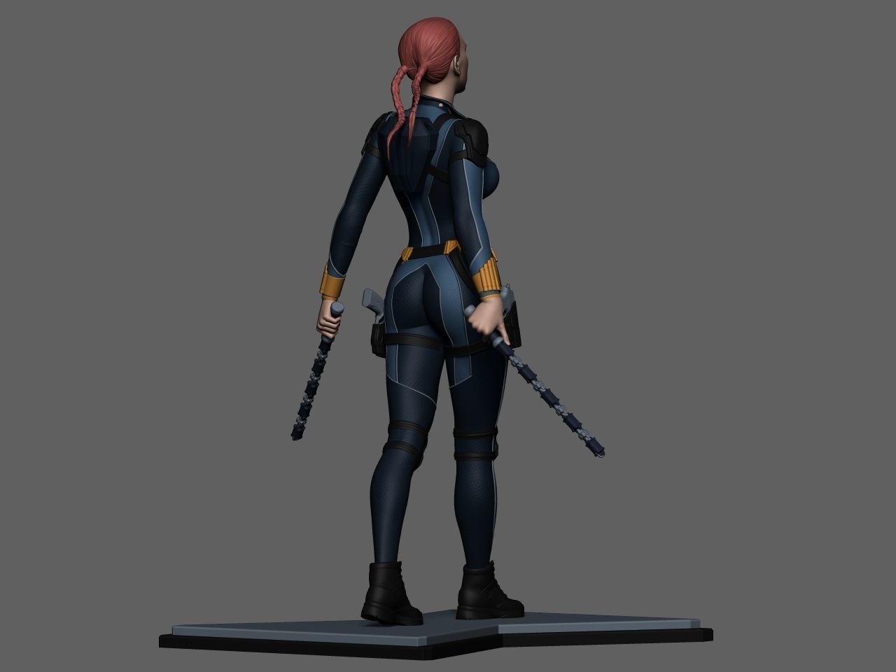 Black Widow 3D model 3D printable | CGTrader