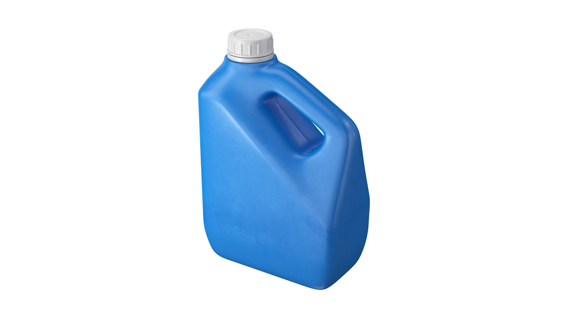 Plastic container blue 03 3D model | CGTrader