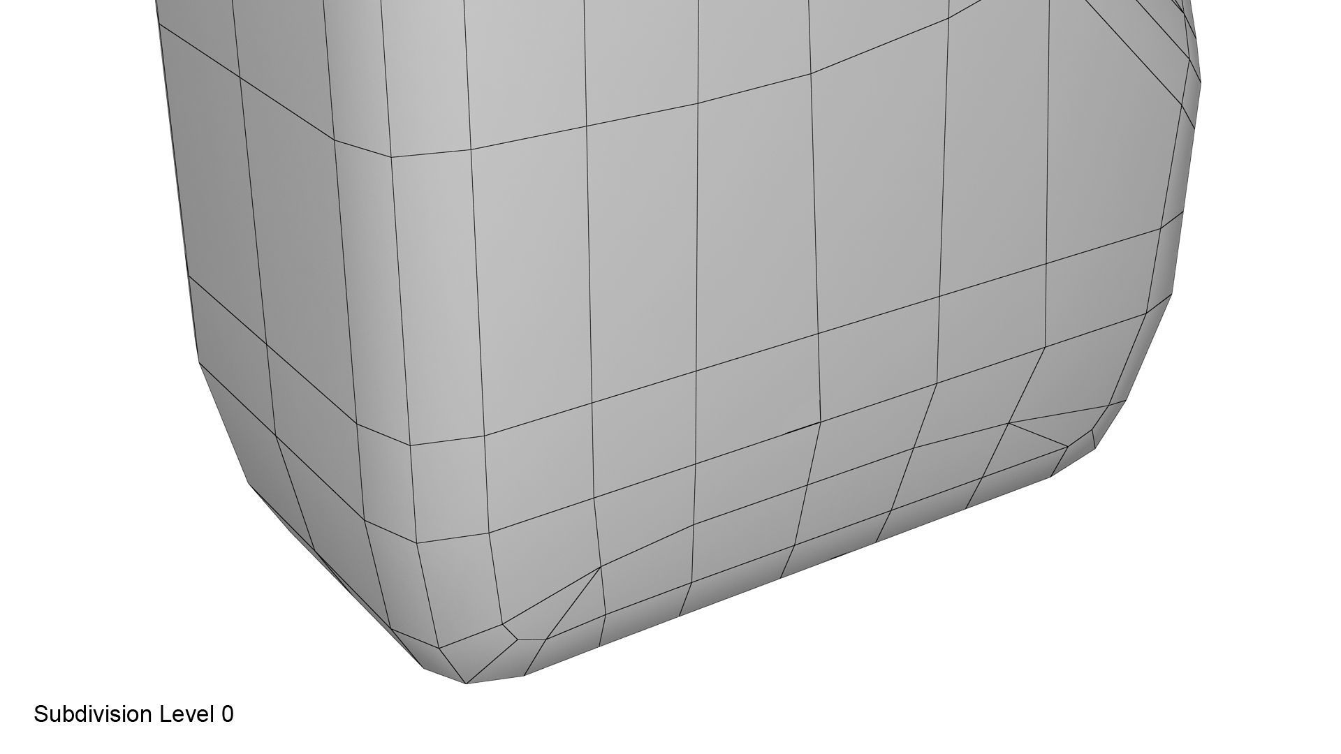 Plastic container blue 03 3D model | CGTrader