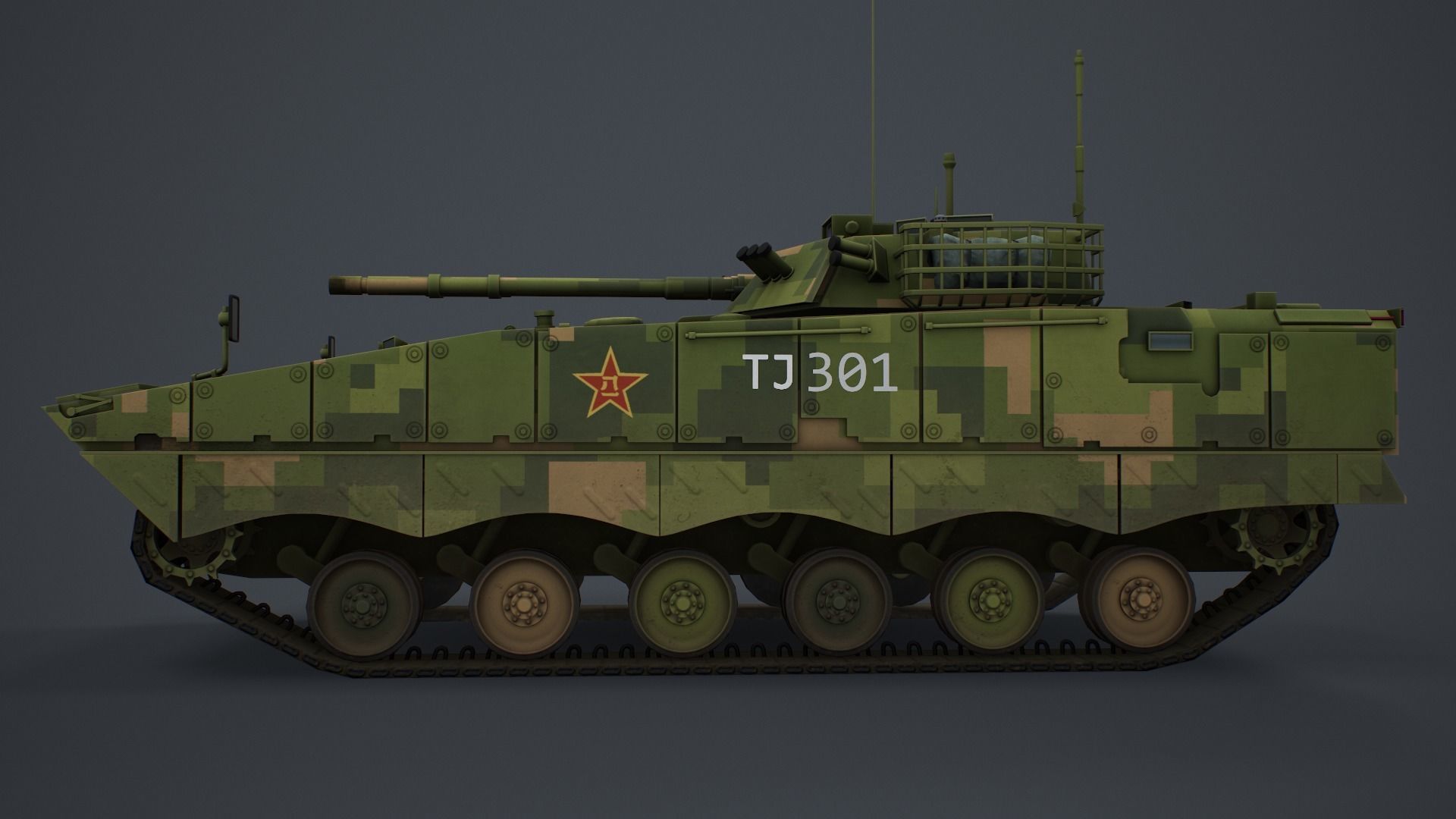 3D model ZBD 04A VR / AR / low-poly | CGTrader