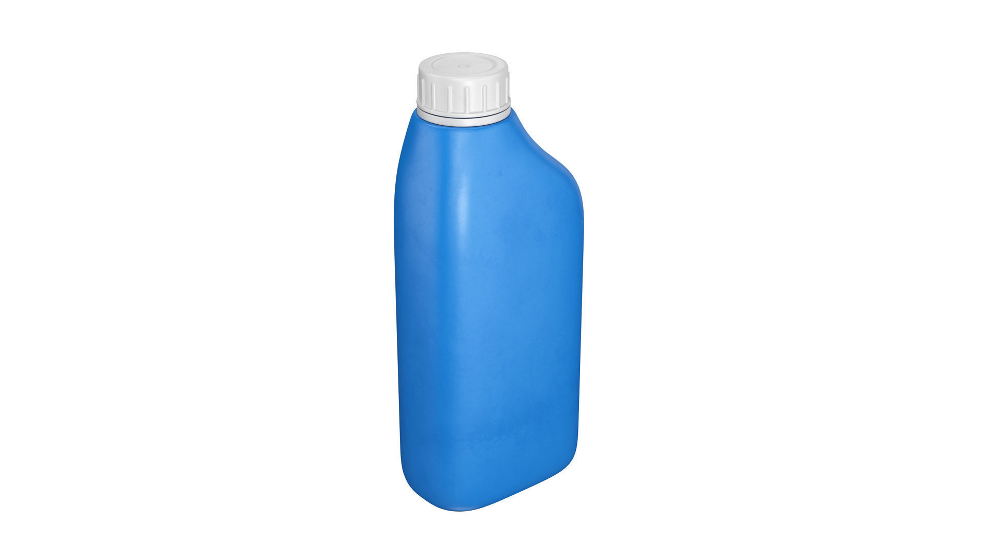 Plastic container blue 04 3D model | CGTrader