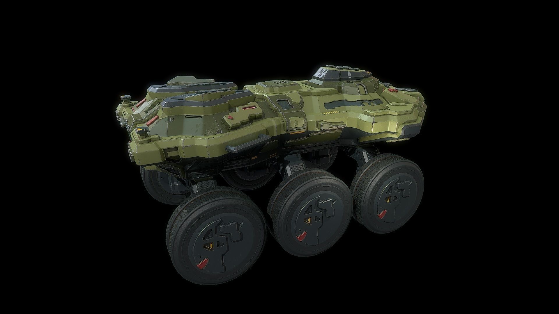 3D model Sci fi pathfinder rover vehicle VR / AR / low-poly | CGTrader