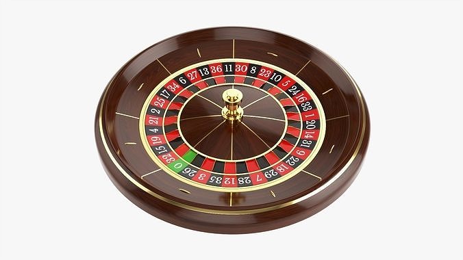 Casino roulette wheel 01