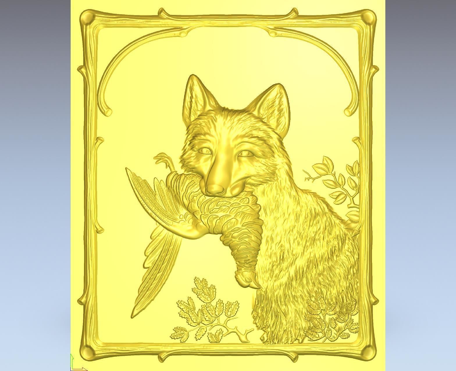 Fox and pheasant