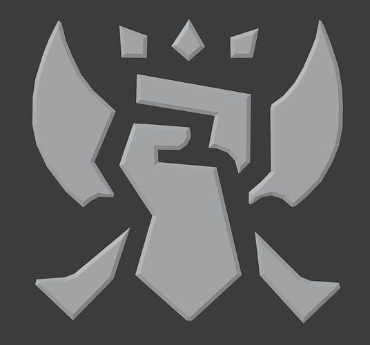 L-o-L Wild Rift - Roles Decoration - FIGHTER 3D model 3D printable ...