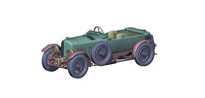 Bentley Blower Print 3D model 3D printable | CGTrader