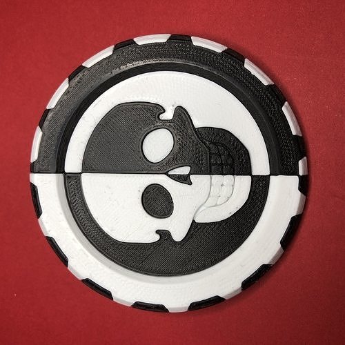 Warhammer 40K Adeptus Mechanicus Emblem Badge 3D model 3D printable ...