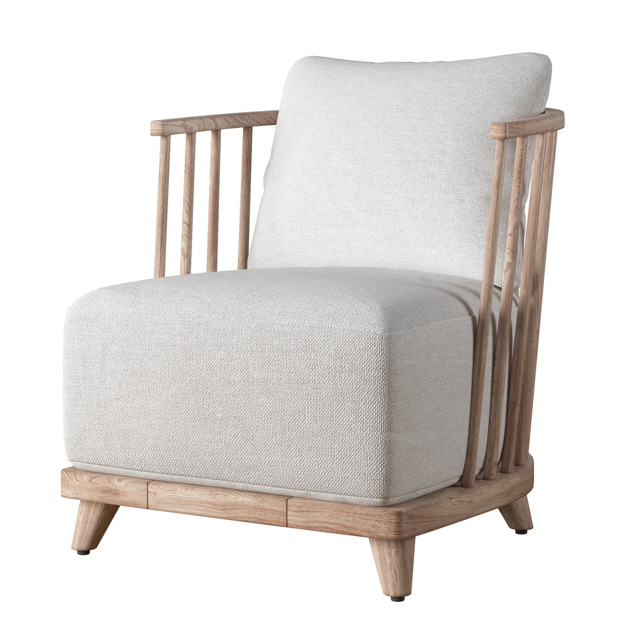 3D asset RH CALA LOUNGE CHAIR | CGTrader