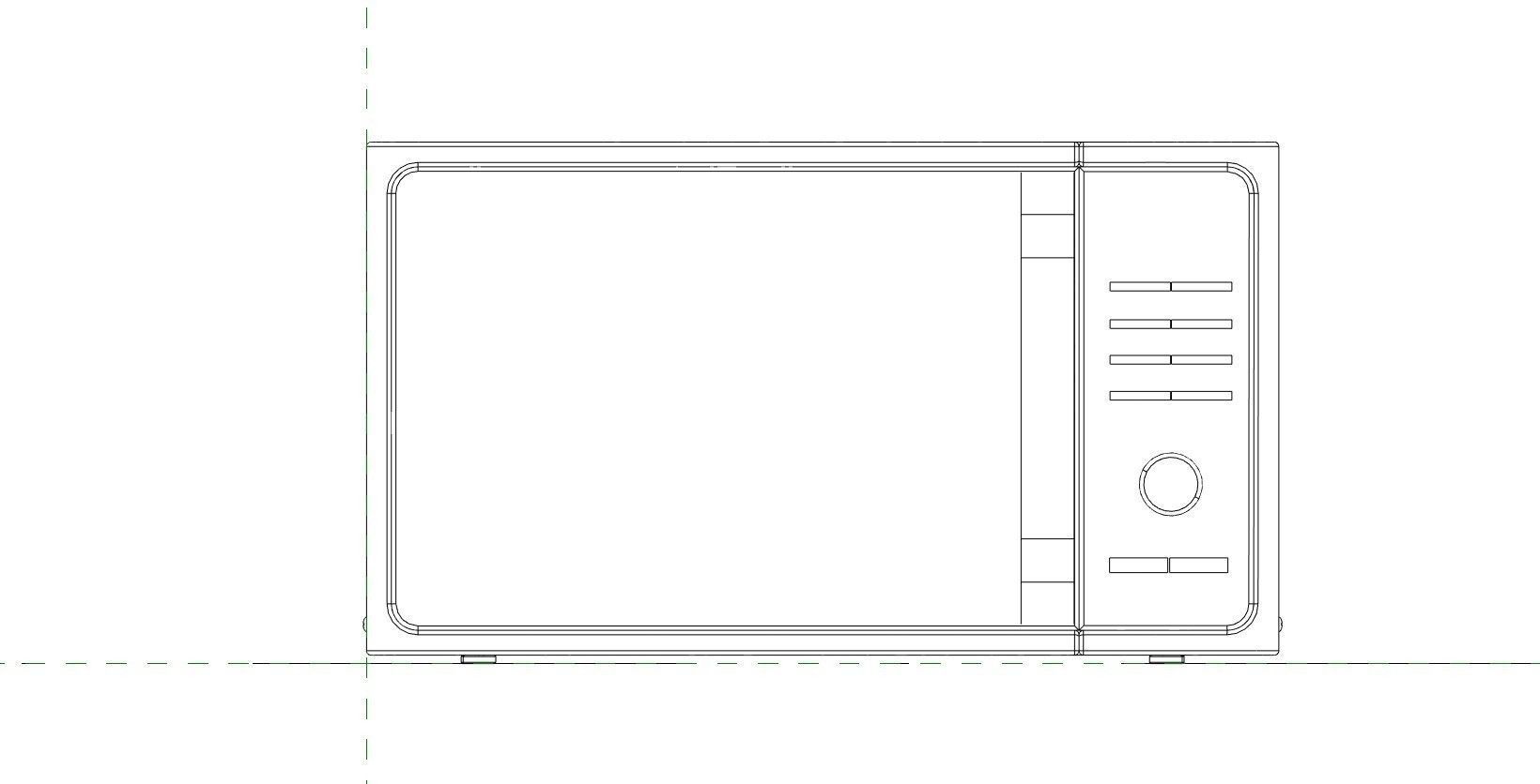 MICROWAVE OVENFAMILY FOR REVIT 3D model CGTrader