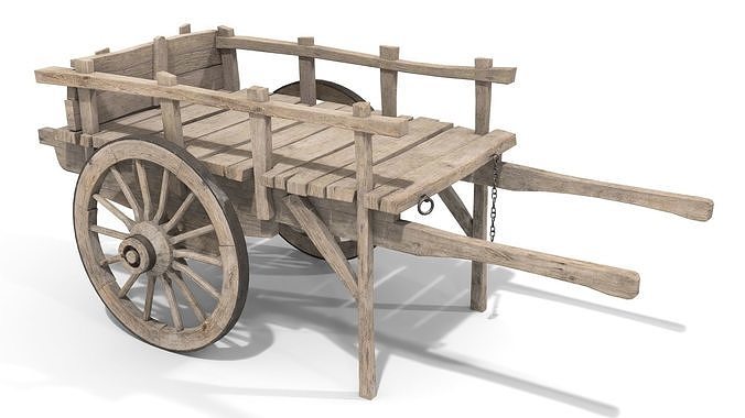 Wooden Trader Cart