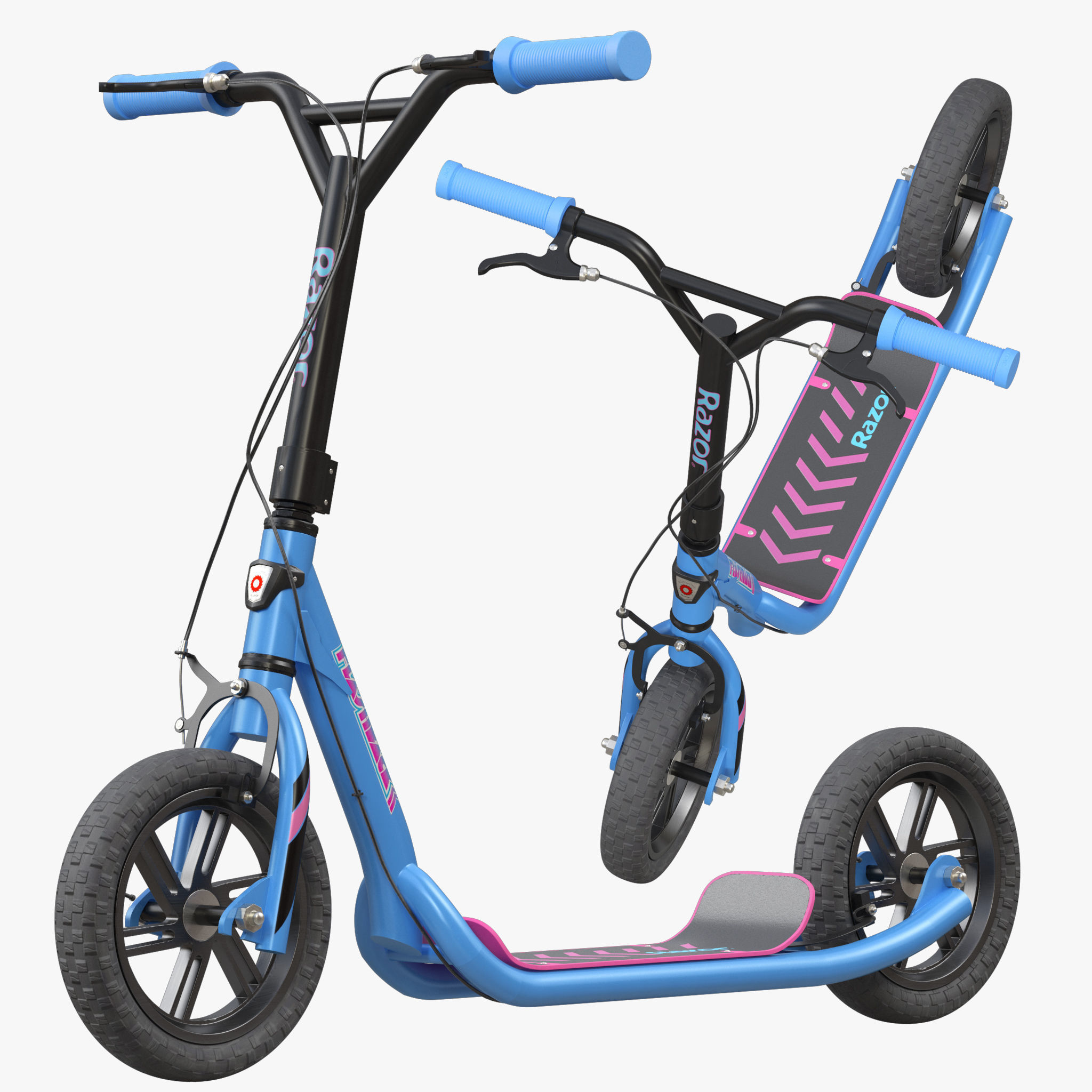 Flashback BMX Style Kick Scooter
