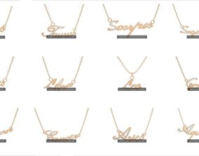 12 Zodiac Astro sign Pendant Necklace 
