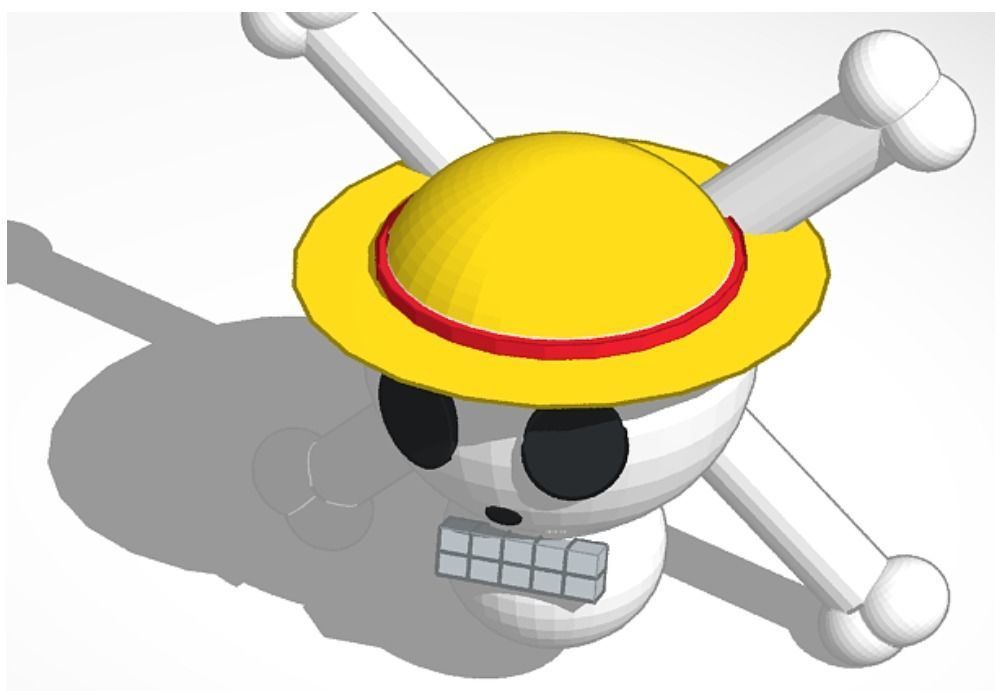 One Piece Logo 3d Cgtrader