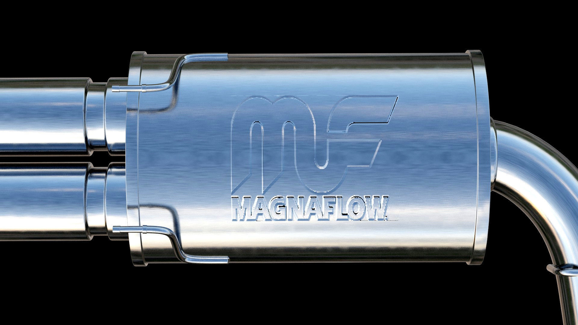Magnaflow Performance Exhaust System 3D model CGTrader
