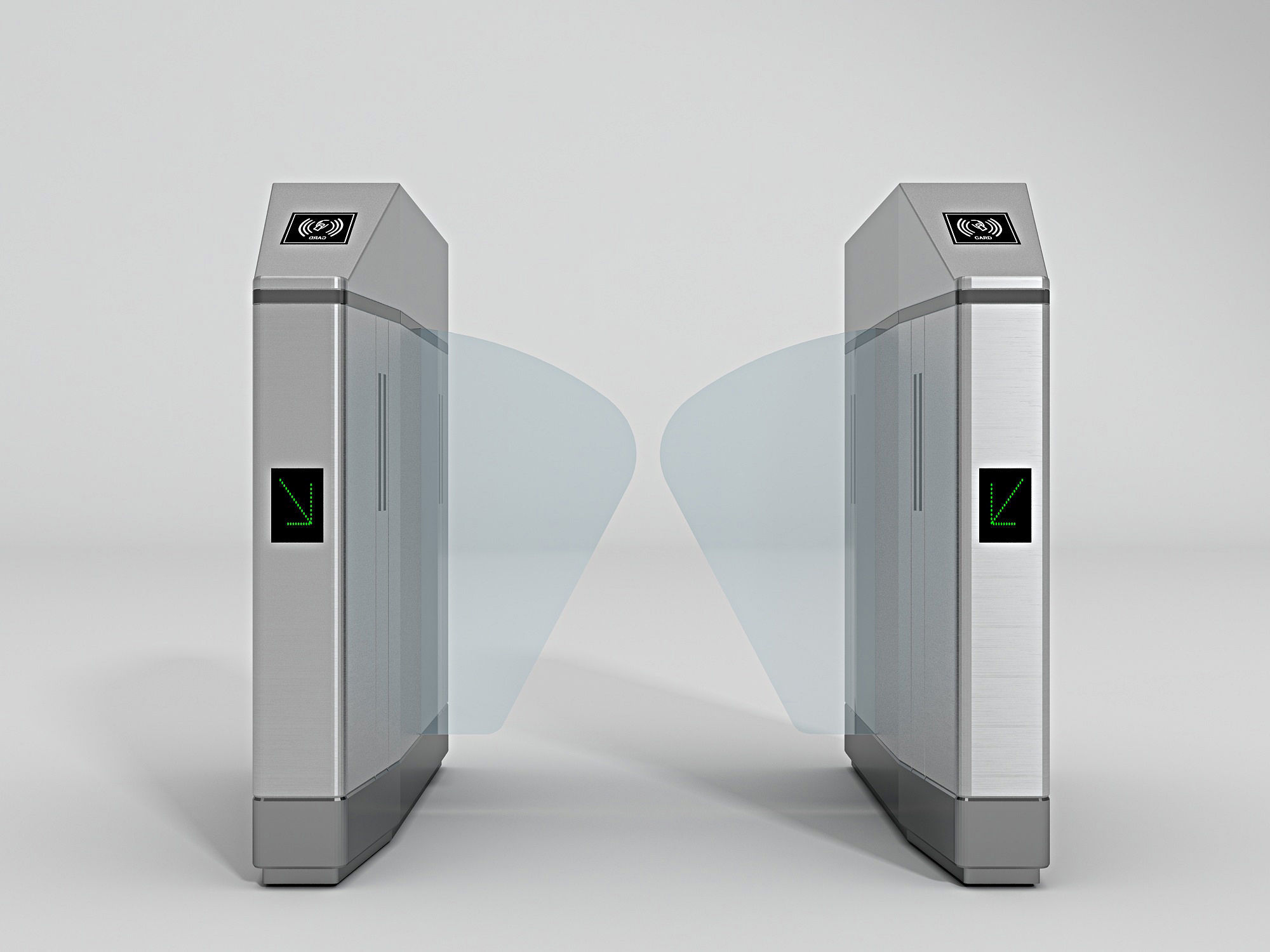 Rotary gate 3D model CGTrader