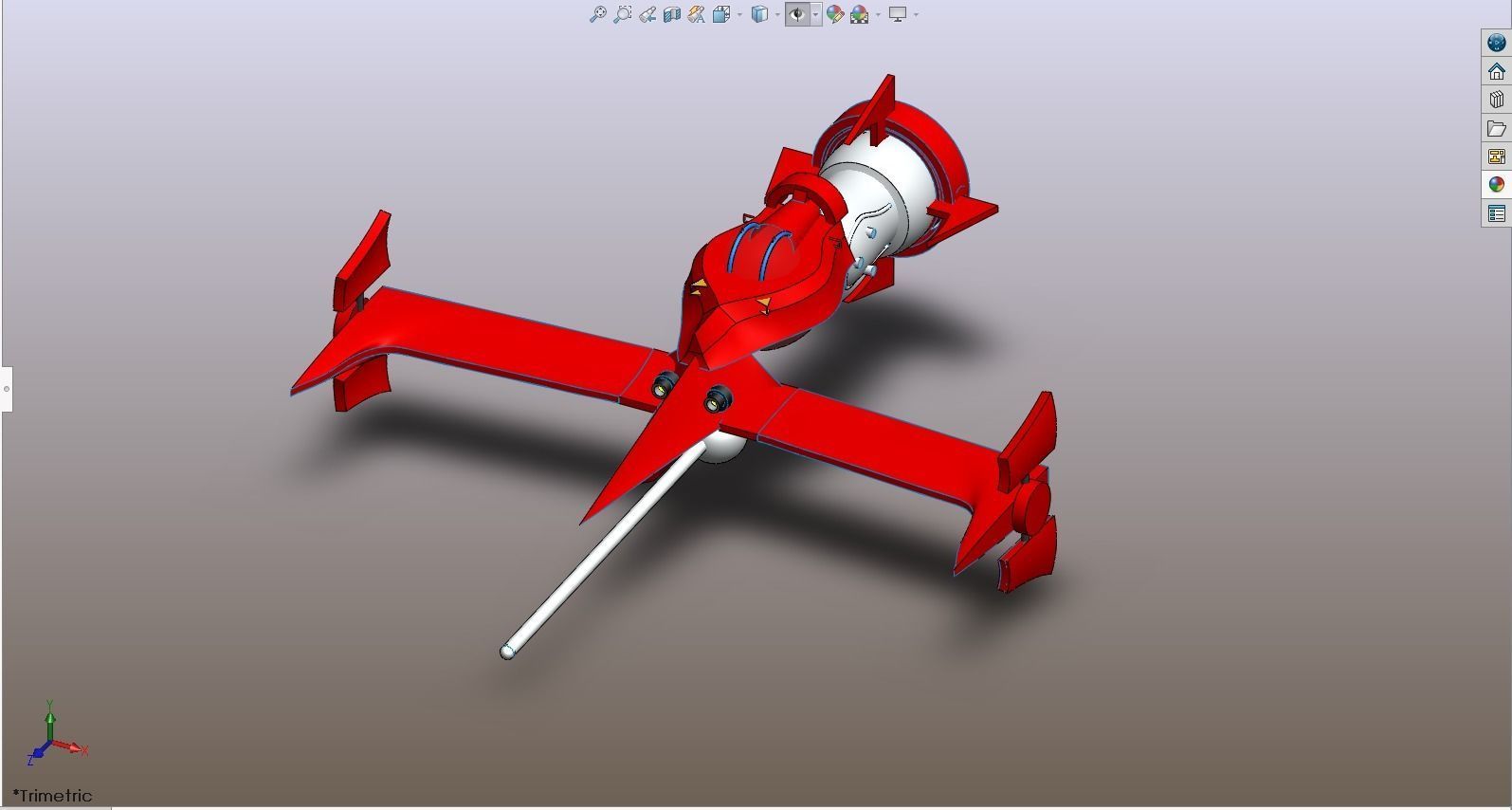 Swordfish II MONO Racer from Cowboy Bebop 3D model 3D model CGTrader