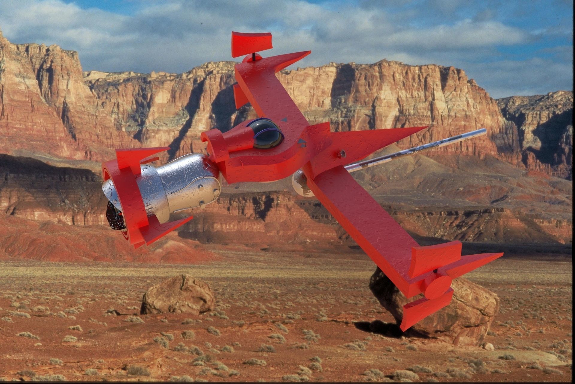 Swordfish II MONO Racer from Cowboy Bebop 3D model 3D model CGTrader