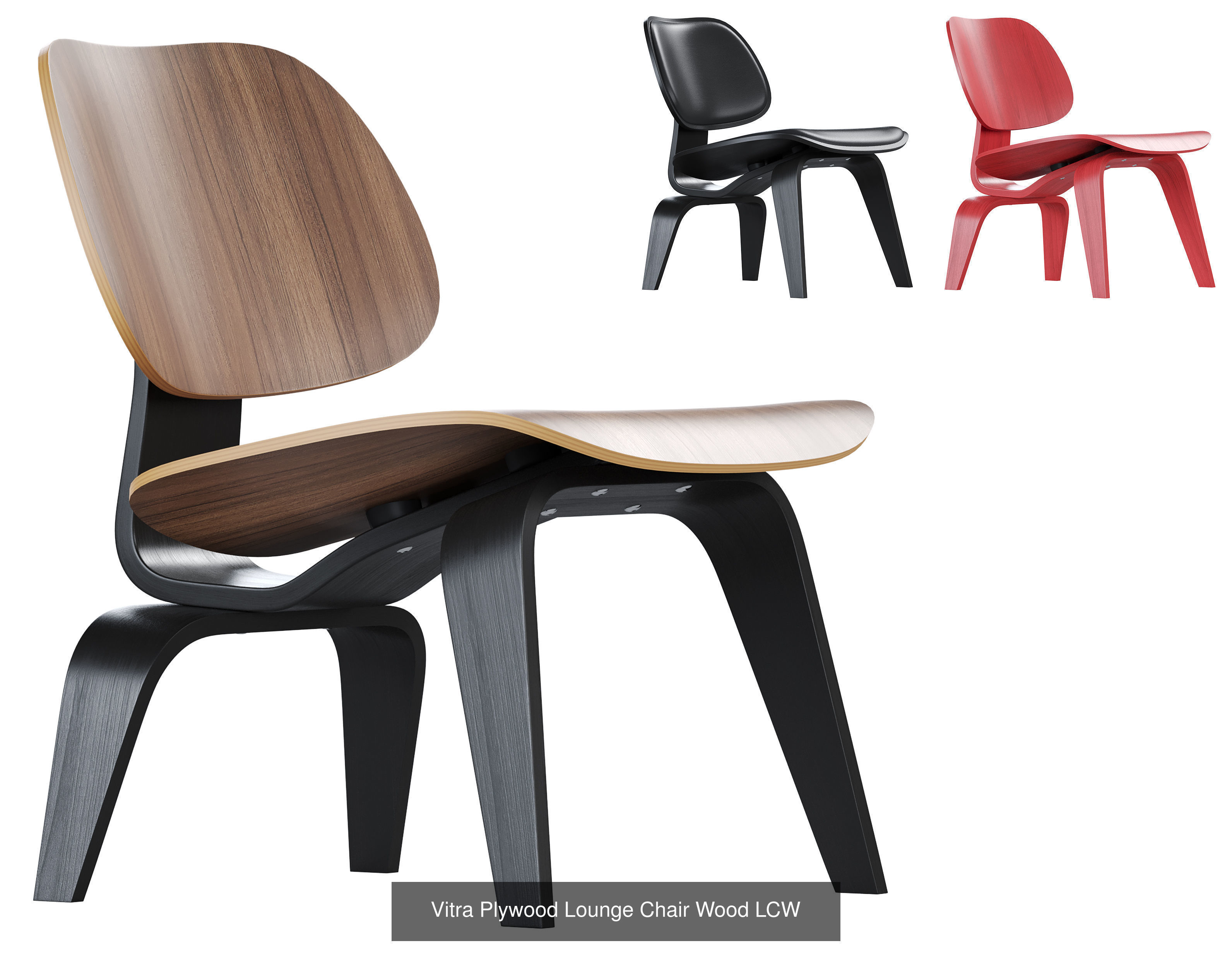 Vitra Plywood Chairs Collection CGTrader