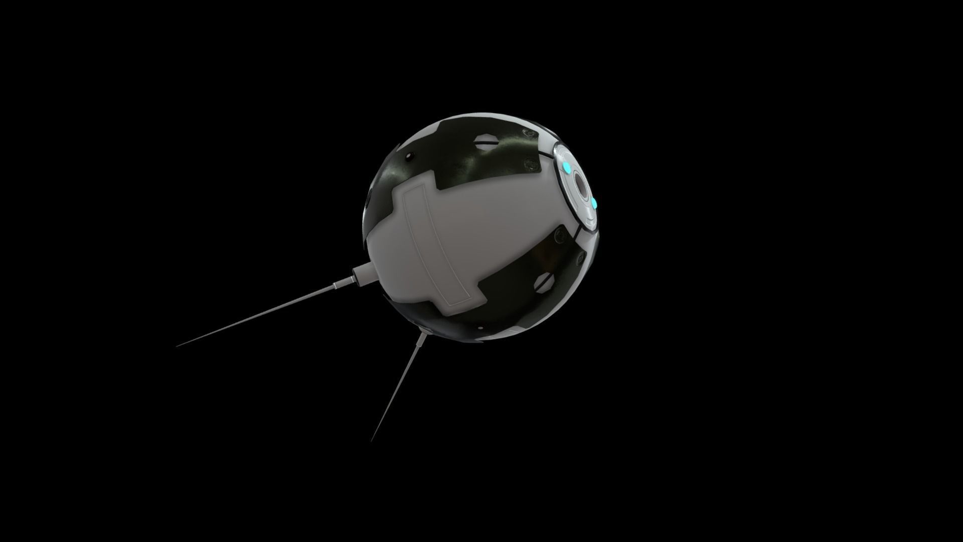3D model Sci-Fi Recon Drone VR / AR / low-poly | CGTrader