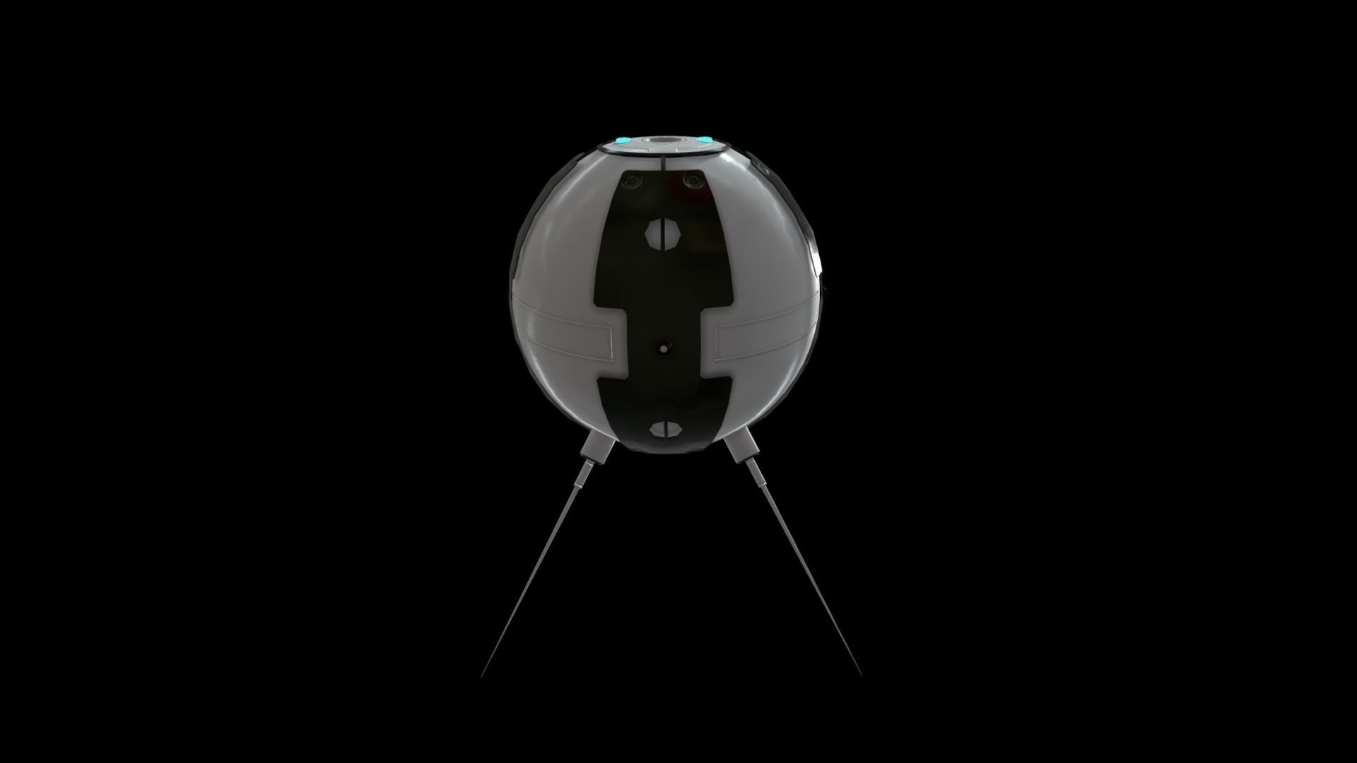 3D model Sci-Fi Recon Drone VR / AR / low-poly | CGTrader