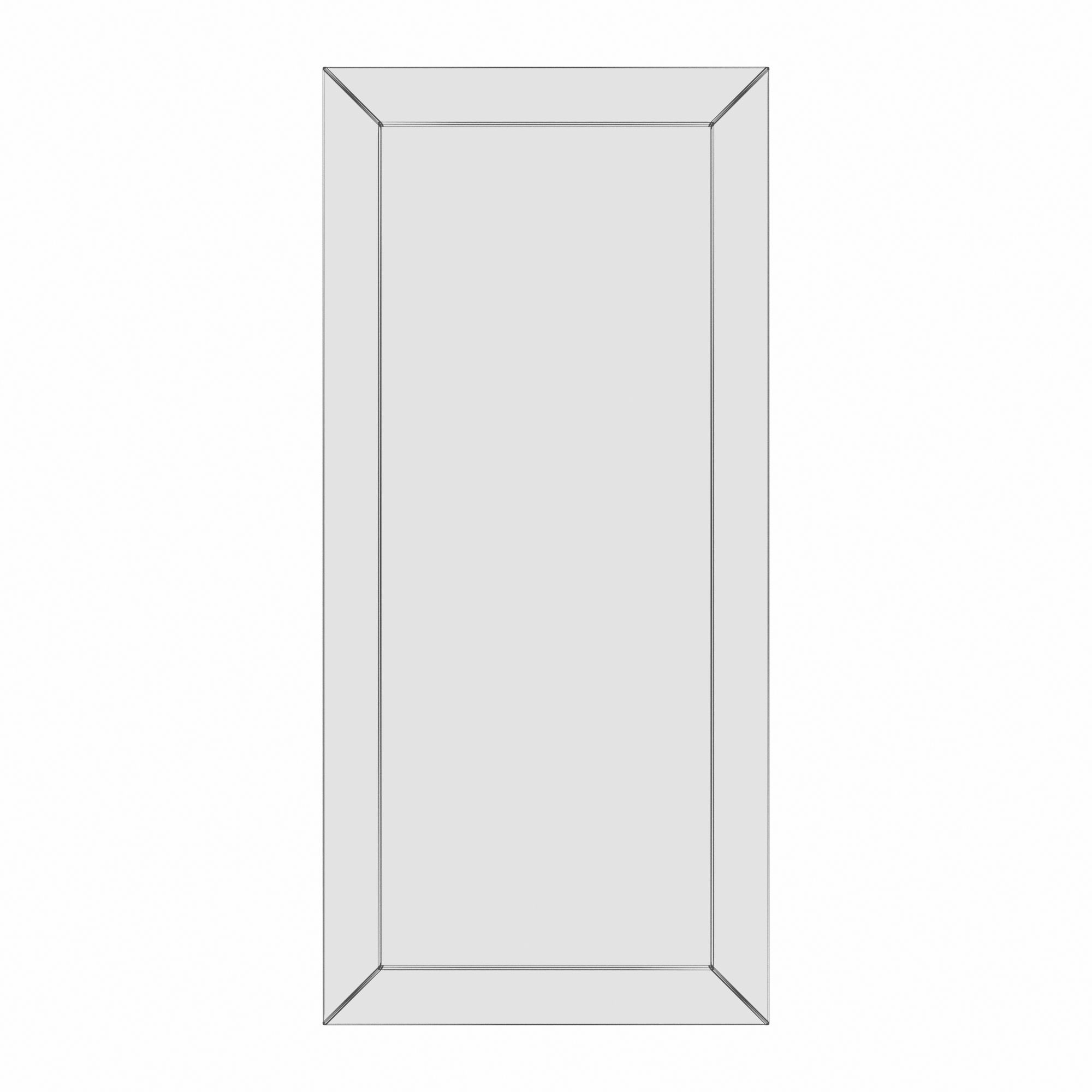 AnnaDiana Wide Tall Full Length Mirror 3D model CGTrader