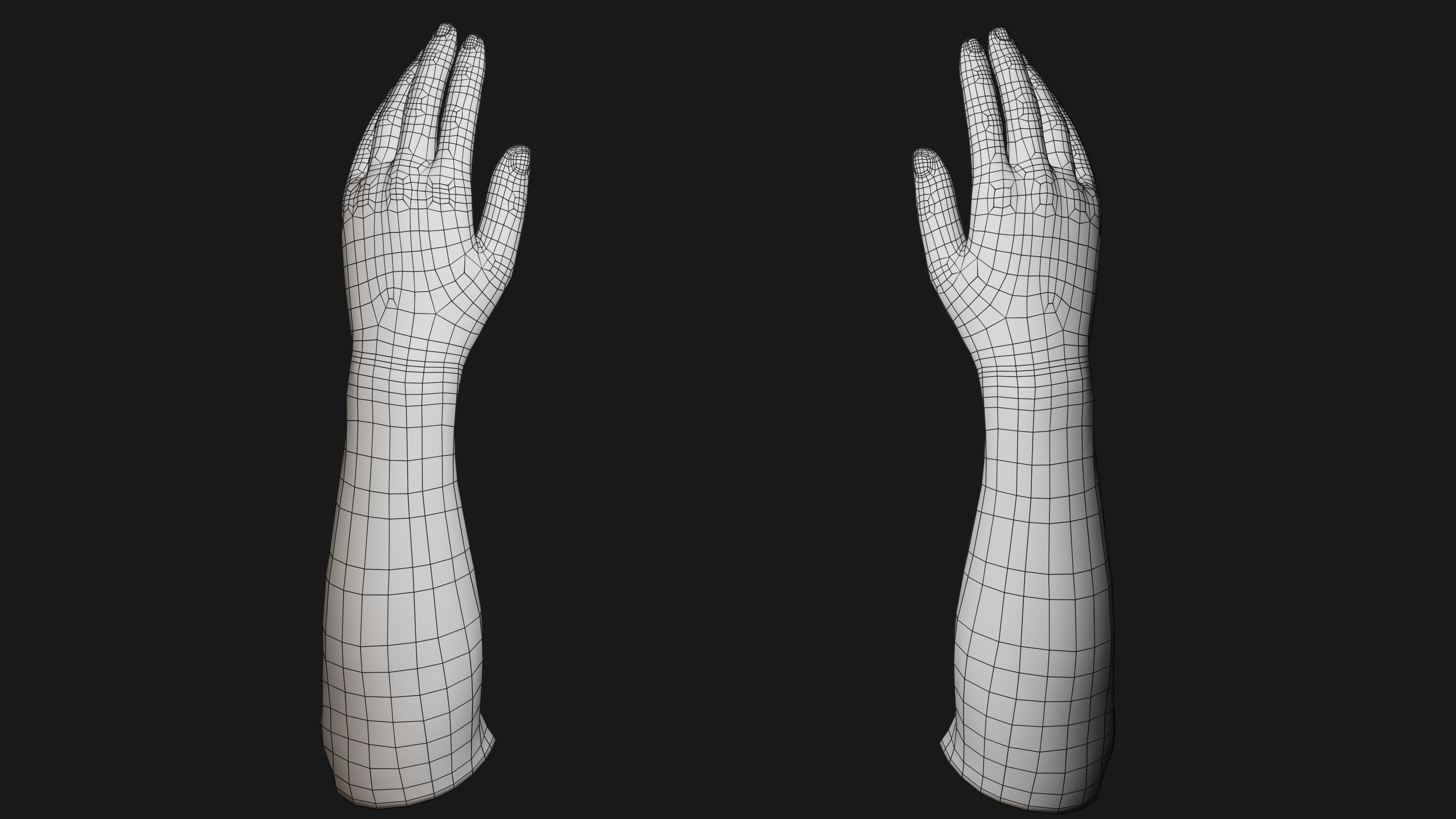3D model Male Hands Rigged VR / AR / low-poly rigged | CGTrader