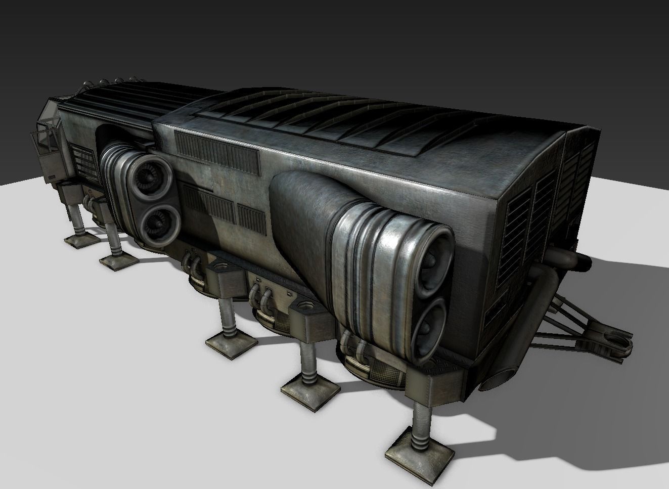 Scifi Freighter