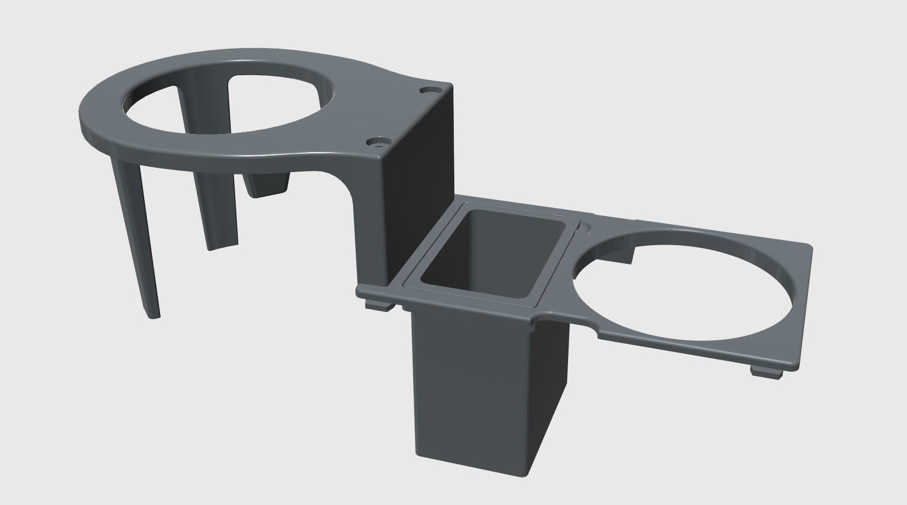 3D print model Honda Element SC Cup Holder CGTrader