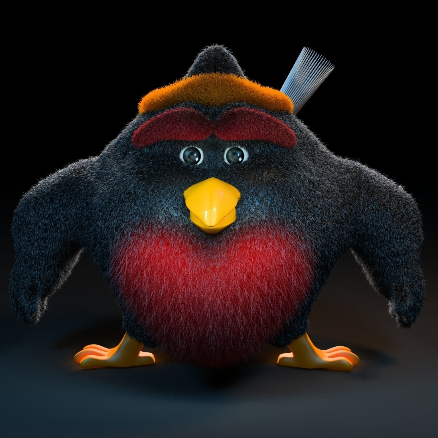 ANGRY BIRD 3D model | CGTrader