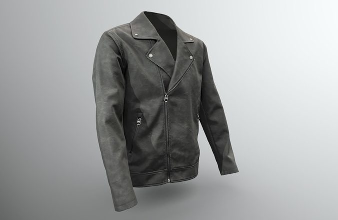 only & sons leather jacket