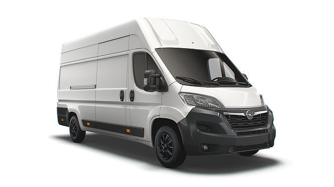 Opel Movano Van L4H3 2022 3D model