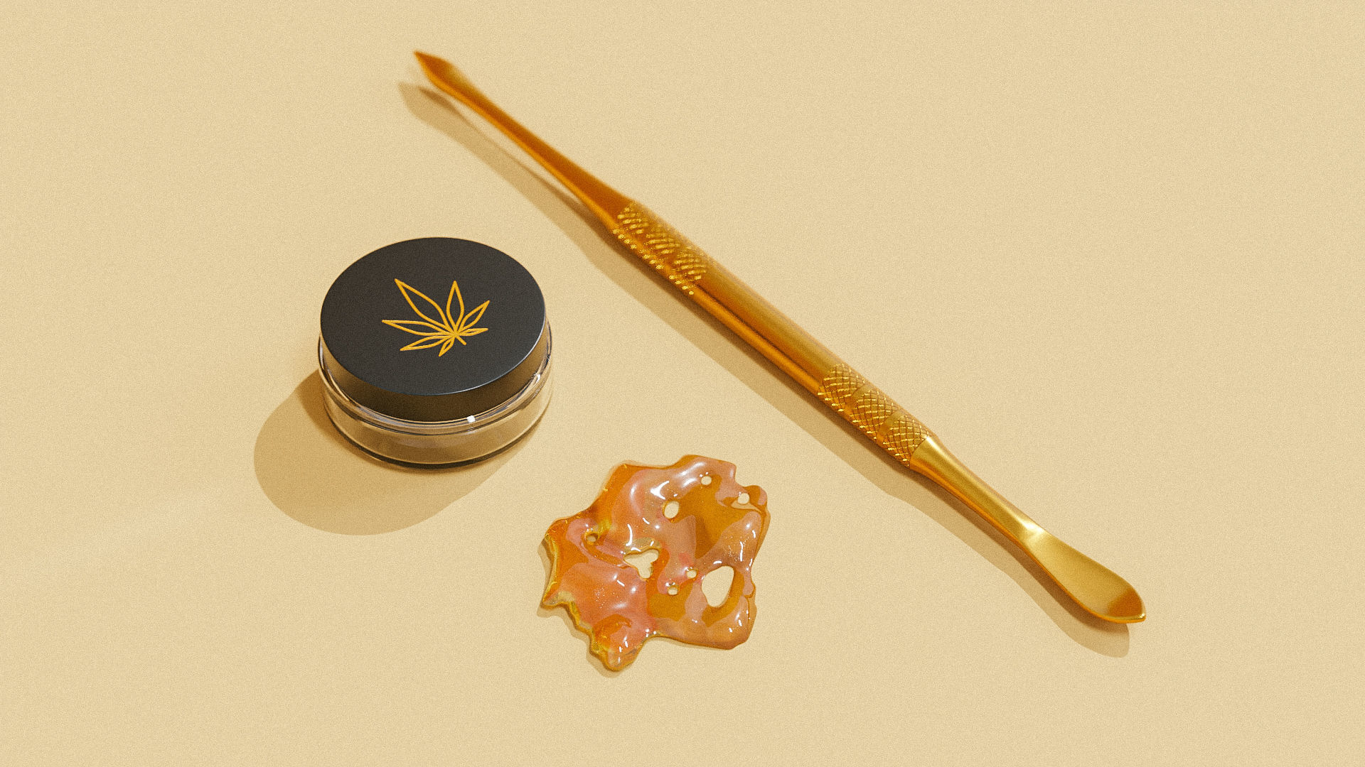 Cannabis Concentrate Dab Tool 3D model CGTrader