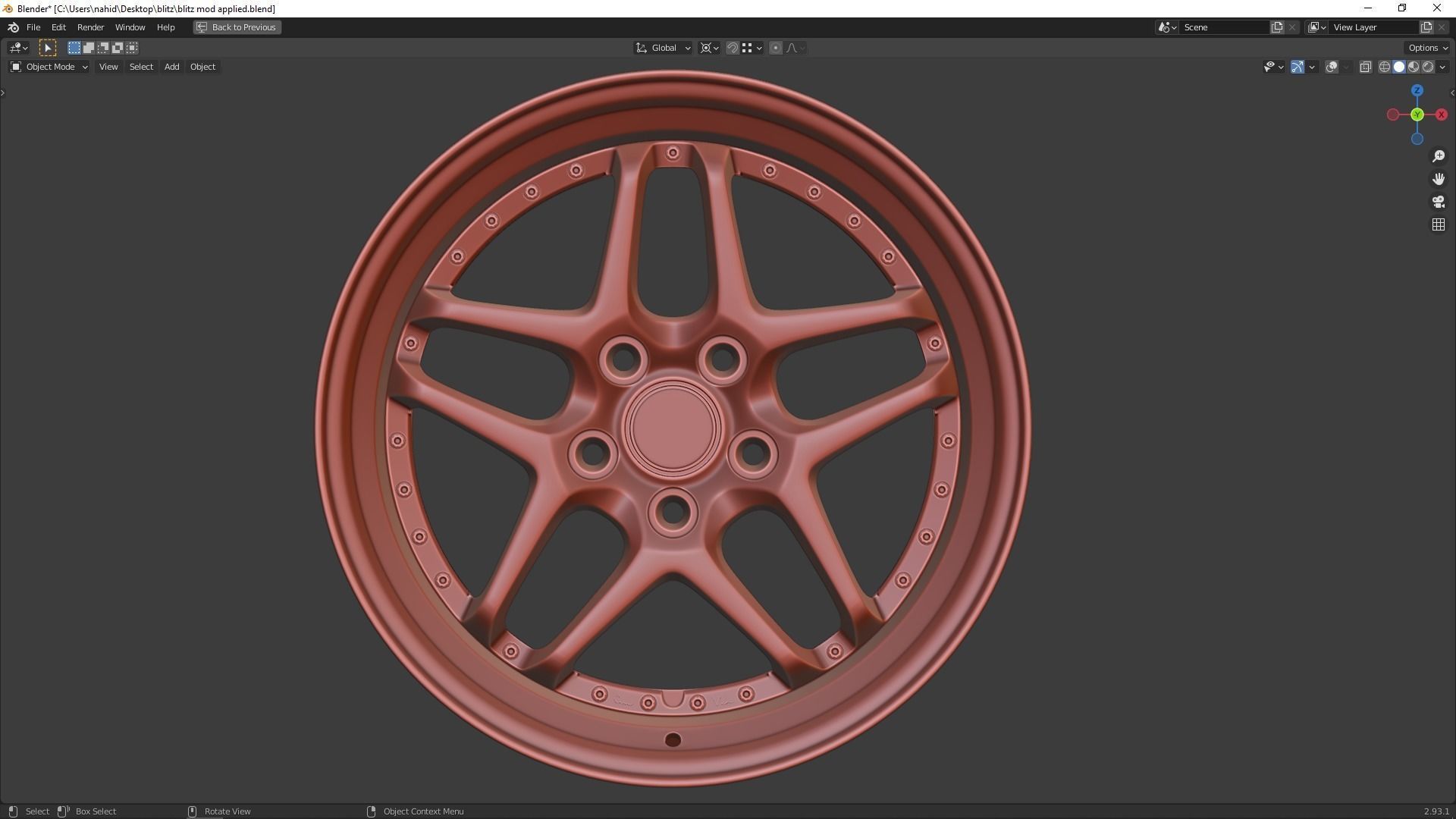 Blitz type 03 3D model | CGTrader