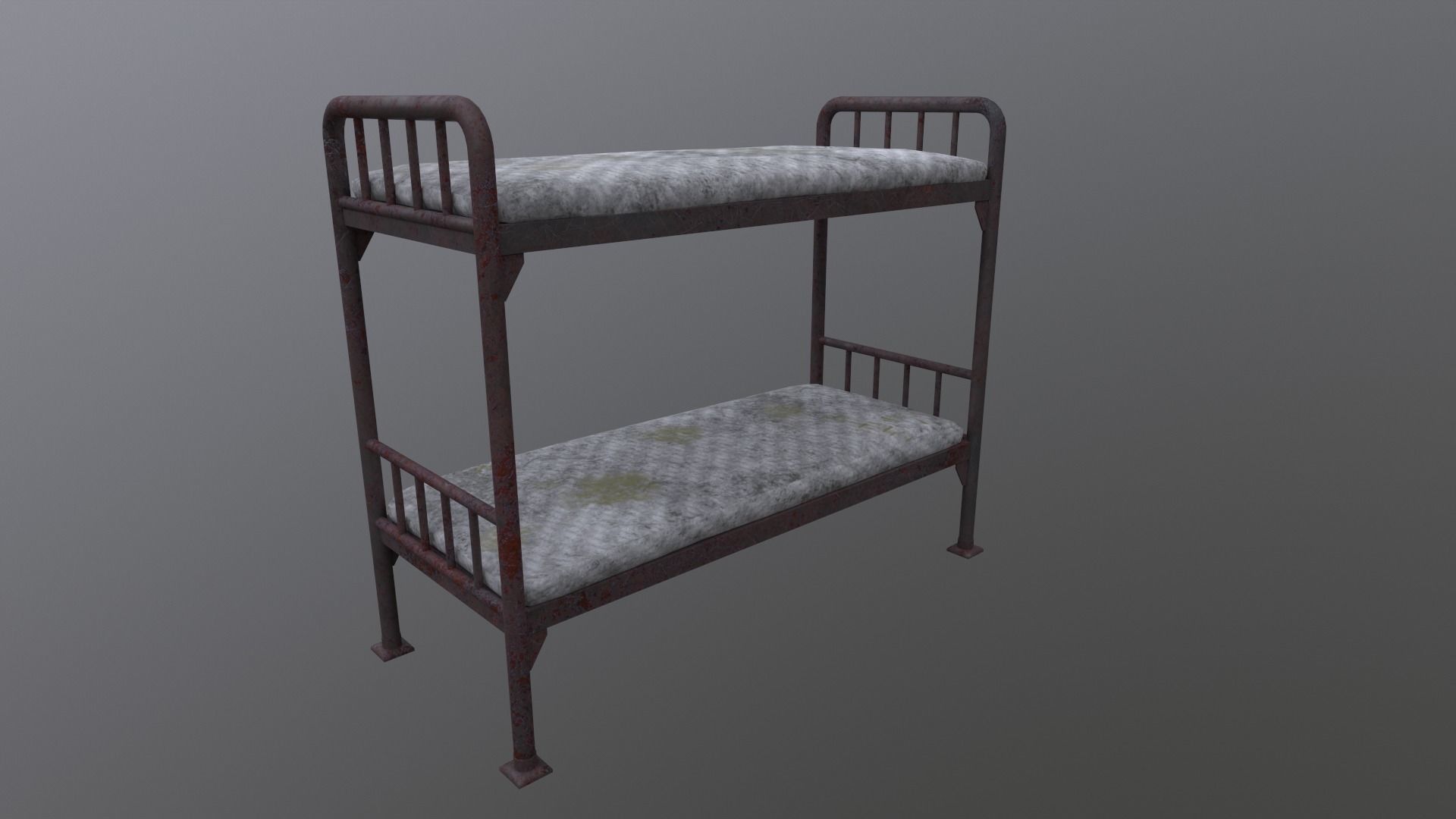 3D model Prison Bed VR / AR / lowpoly CGTrader