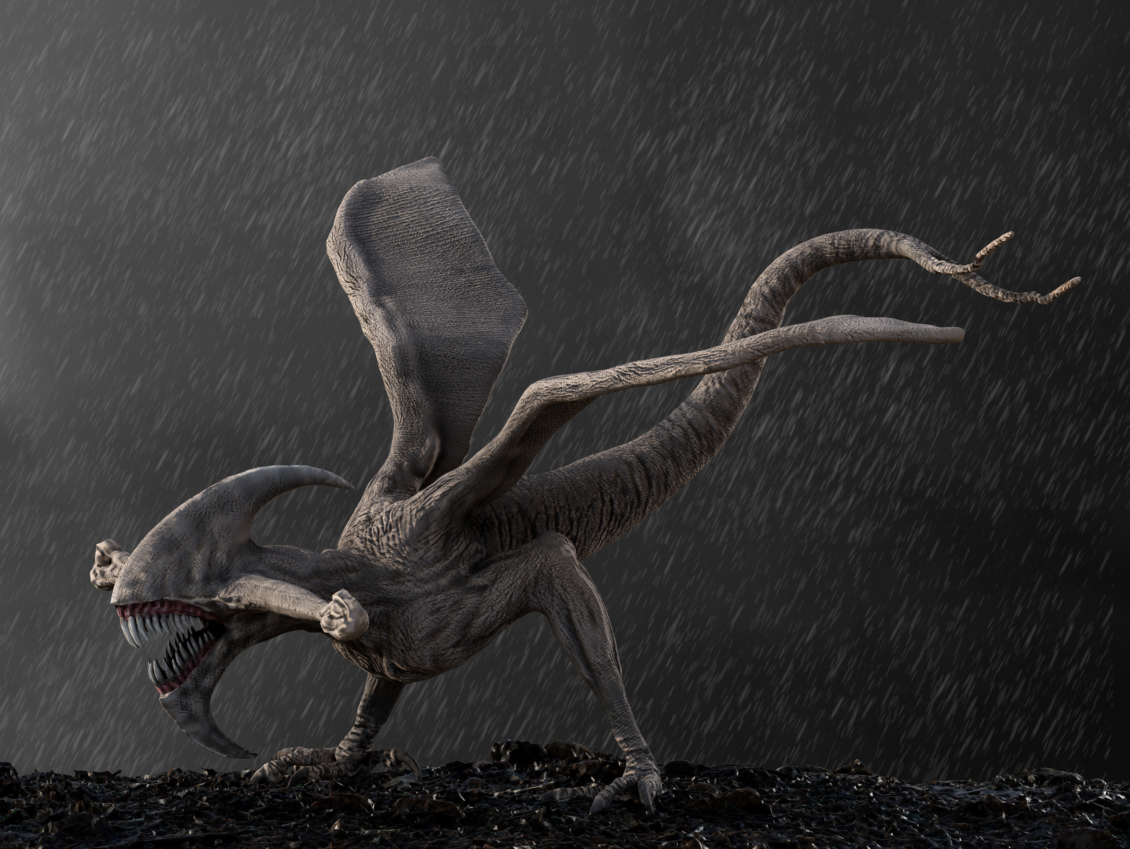 3D model Bioraptor VR / AR / low-poly rigged | CGTrader