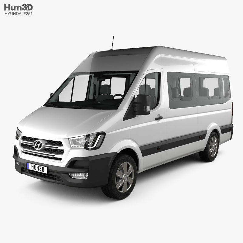 Hyundai H350 Passenger Van with HQ interior 2015